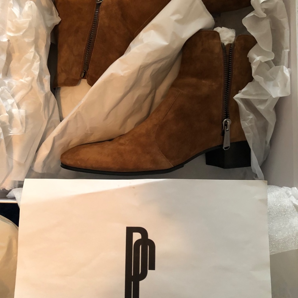 Balmain Anthos Suede Boots - Picture 3 of 6